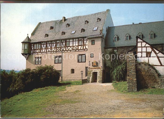 Katzenelnbogen Schlossgaststaette Wirtshaus im Einrich Grill Terrasse Gaestezimm