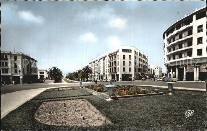 Rabat Marokko Avenue Mohammed V