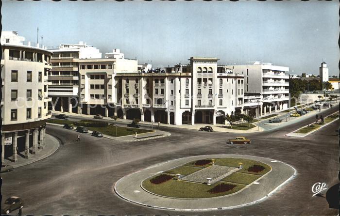 Rabat Marokko Avenue Mohammed V Place de la Gare