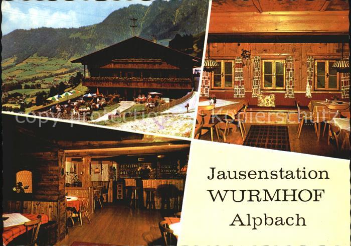 Alpbach Jausenstation Wurmhof