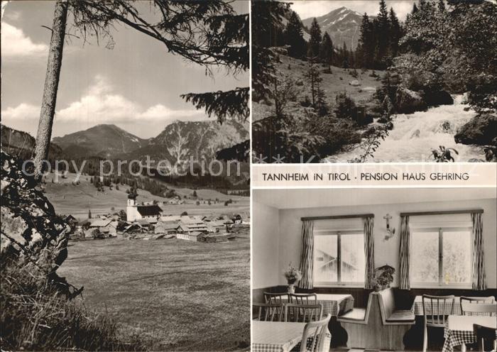 Tannheim Tirol Pension Haus Gehring