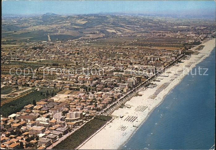 Alba Adriatica Fliegeraufnahme