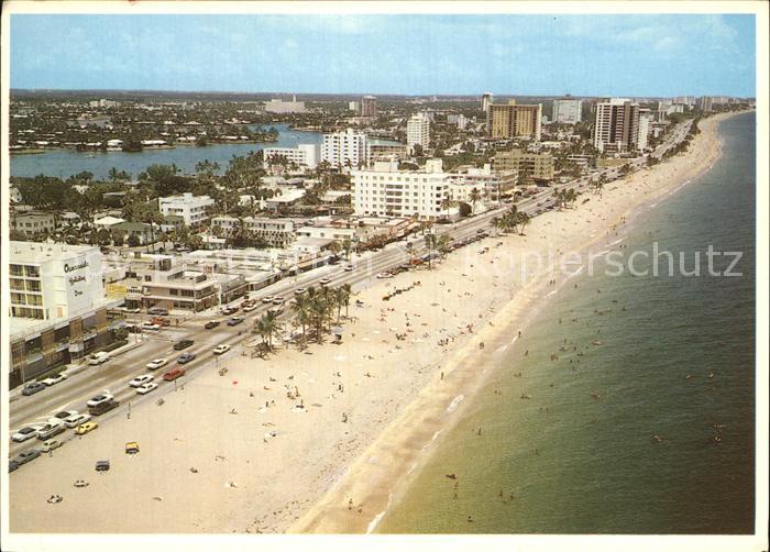 Lauderdale Florida Fliegeraufnahme