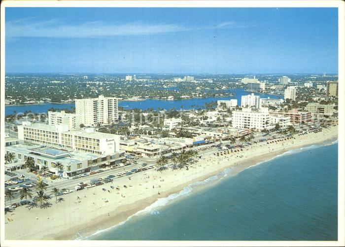 Lauderdale Florida Fliegeraufnahme