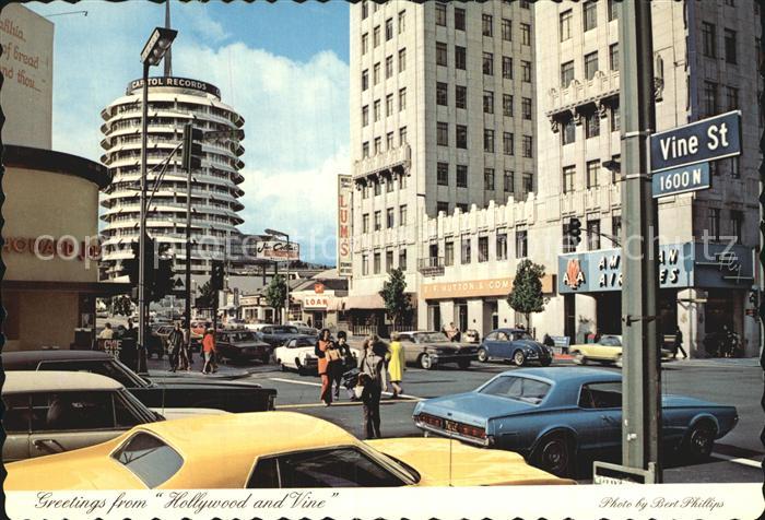 Hollywood California Vine Street