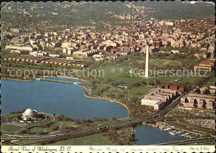 Washington DC Fliegeraufnahme