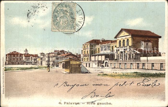 Palavas-les-Flots Herault Rive gauche