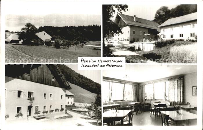 Nussdorf Attersee Pension Hemetsberger Gastraum
