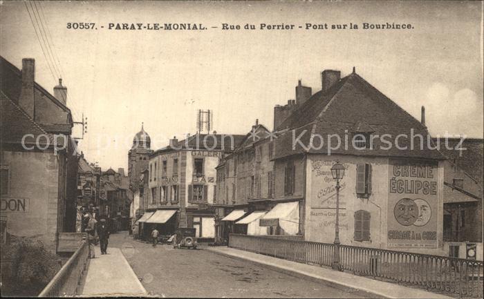 Paray-le-Monial Rue du Perrier Pont sur la Bourbince