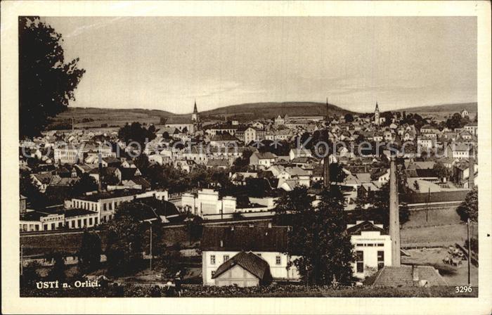 Usti nad Orlici Pardubicky kraj Stadtblick