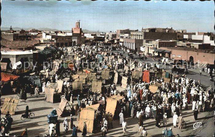 Marrakech Marrakesch Place Djemaa el Fna