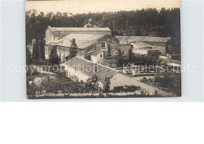 Roma Rom Panorama dell Abbazia delle tre Fontane