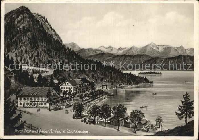 Urfeld Walchensee Hotel Post und Jaeger