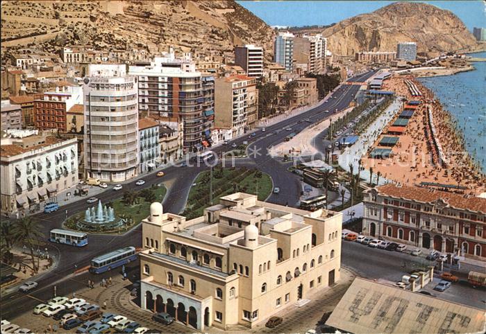 Alicante Uferstrasse Promenade