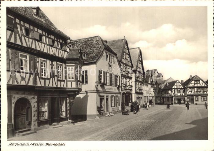 Seligenstadt Hessen Marktplatz