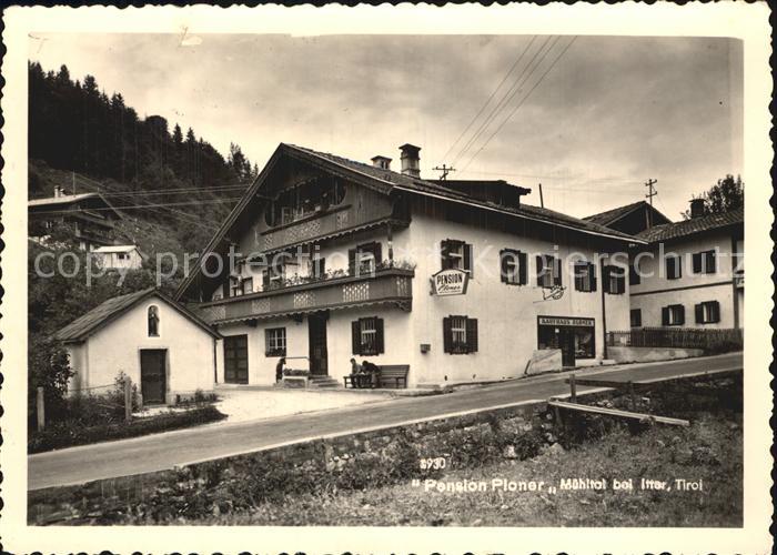 Itter Tirol Pension Ploner Muehltal