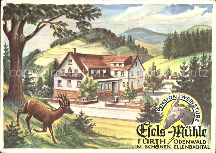 Fuerth Odenwald Pension Weinstube Esels Muehle
