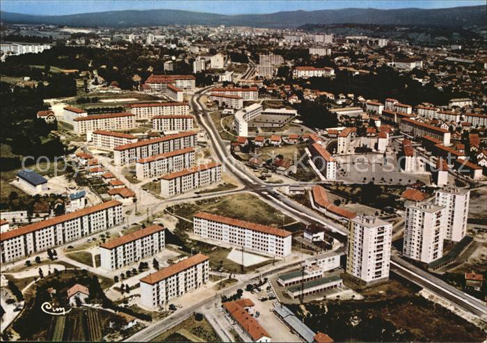 Besancon Doubs Montrapon Vue aerienne