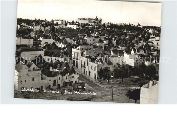 Alberobello Panorama Zona Monumentale