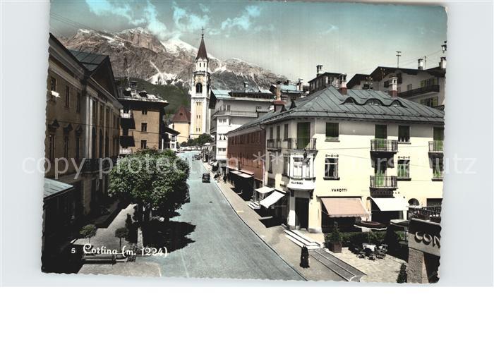 Cortina d Ampezzo Strassenpartie