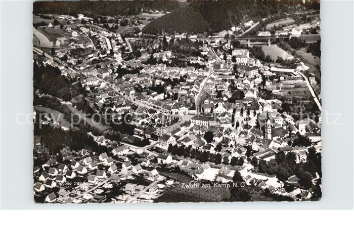 Zwettl-Niederoesterreich Fliegeraufnahme