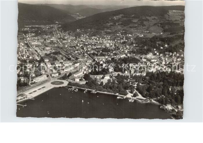 Gerardmer Vosges Fliegeraufnahme