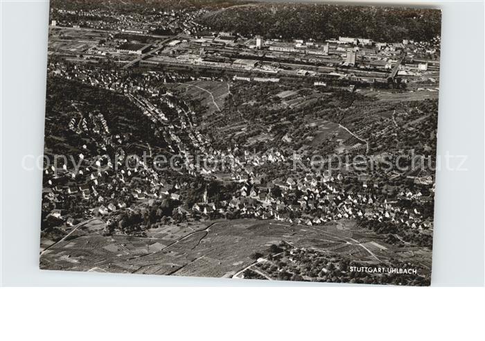 Uhlbach Stuttgart Fliegeraufnahme