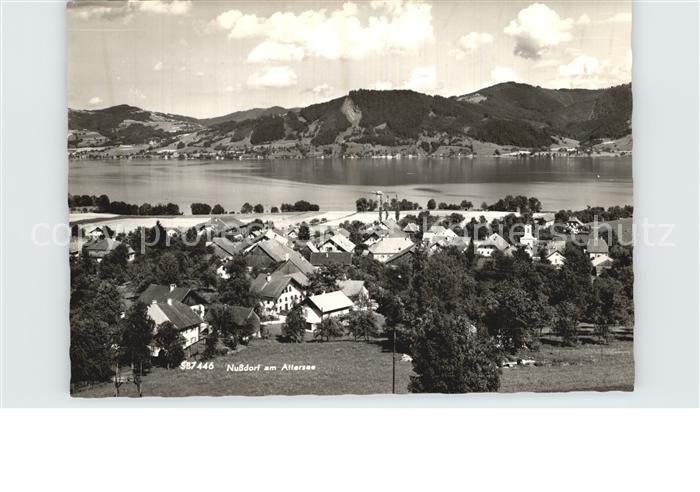 Nussdorf Attersee Panorama