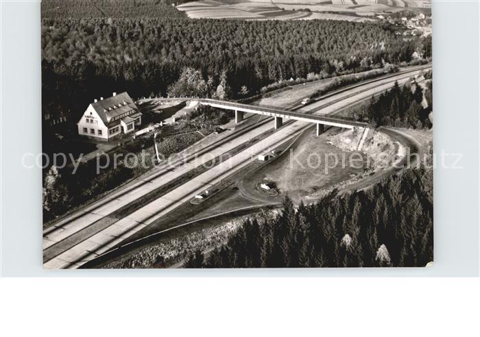 Rimberg Bad Hersfeld Autobahn Rasthaus Heinrich Stumpf Fliegeraufnahme
