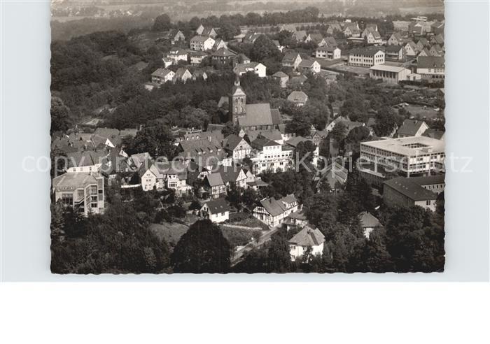 Tecklenburg Steinfurt NRW Fliegeraufnahme