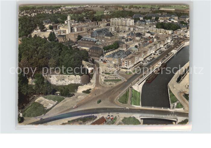 Maubeuge Nord Vue panoramique aerienne