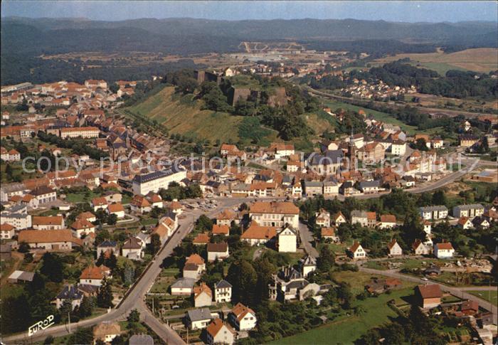 Bitche Moselle Fliegeraufnahme