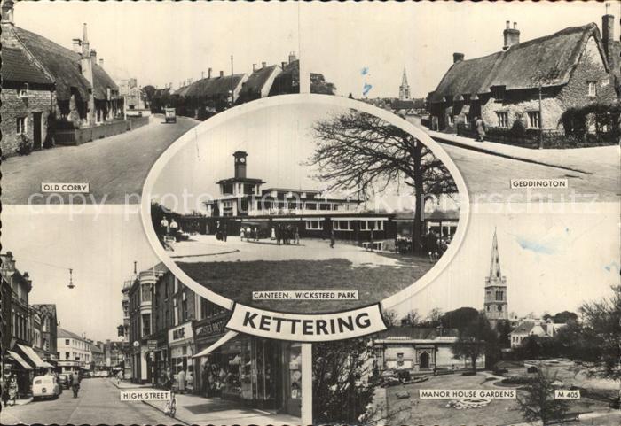 Kettering Geddington Manor House Gardens Old Corby