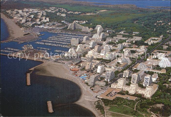 La Grande-Motte Fliegeraufnahme