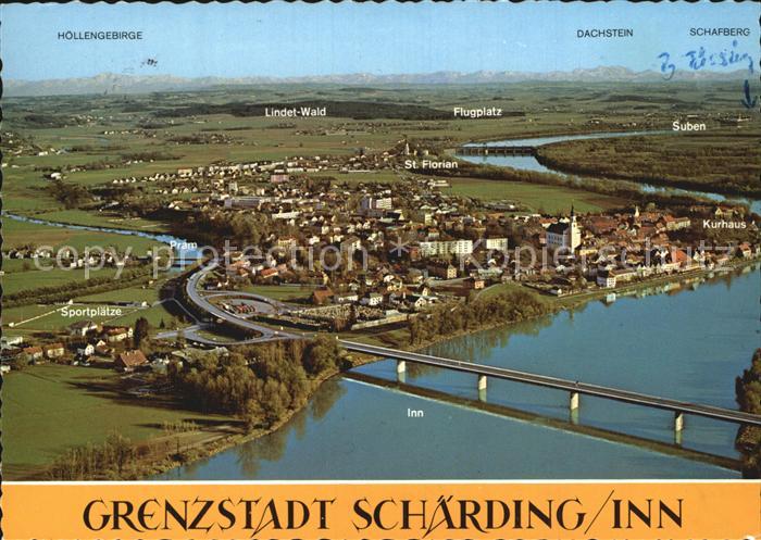 Schaerding Fliegeraufnahme Hoellengebirge Dachstein Schafberg