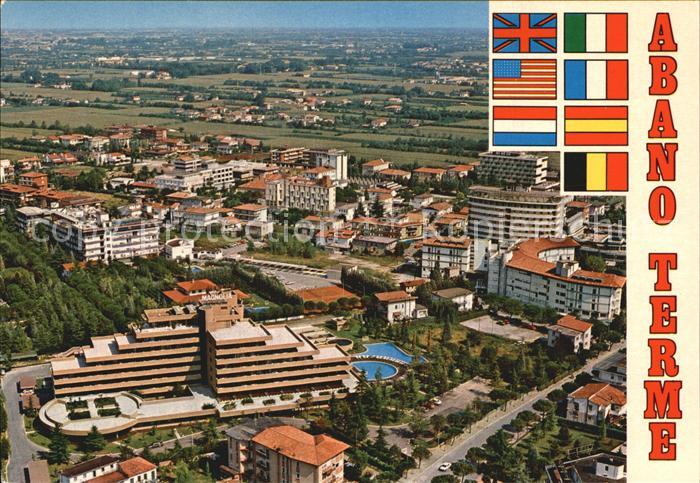 Abano Terme Fliegeraufnahme