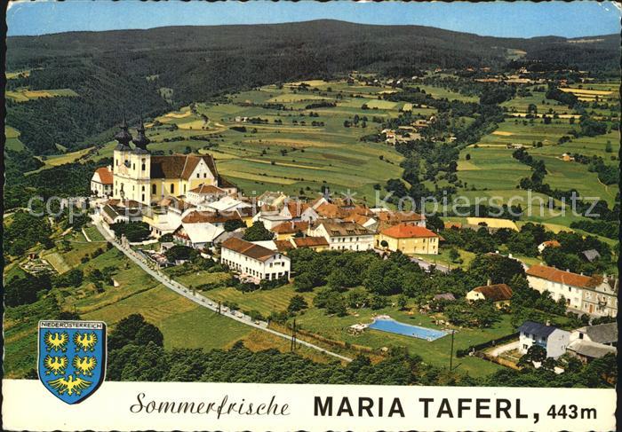 Maria Taferl Fliegeraufnahme Basilika