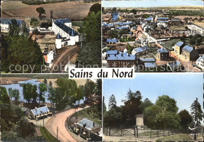 Sains-du-Nord Fliegeraufnahme