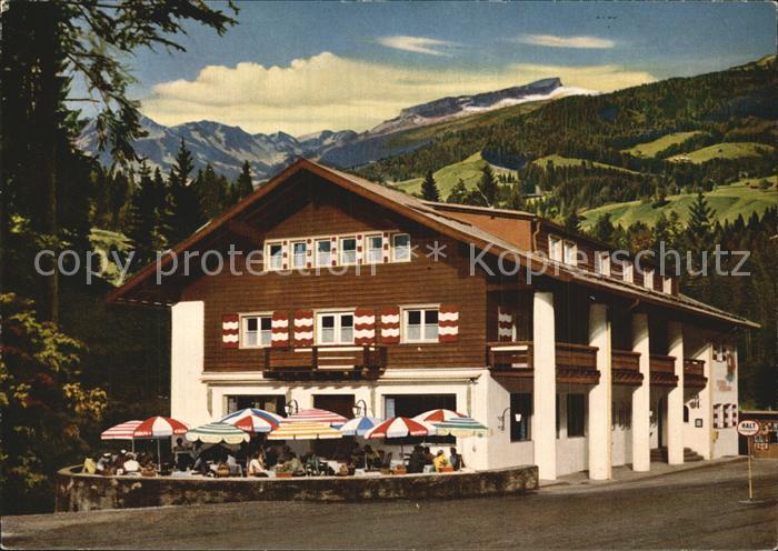 Riezlern Kleinwalsertal Vorarlberg Grenzgasthof Walserschanz