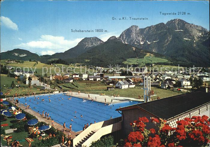 Abtenau Schonberstein Gr. Kl. Traunstein Tagweide Schwimmbad
