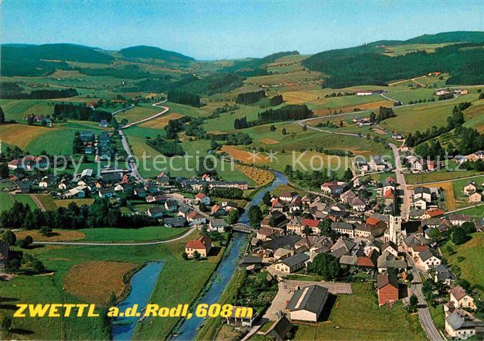 Zwettl Rodl Fliegeraufnahme an der Rodl