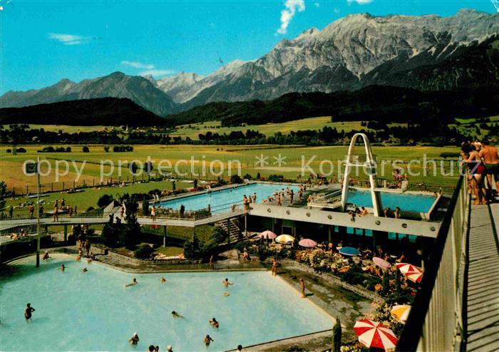 Tirol Region Alpenbad Wattens mit Bettelwurf