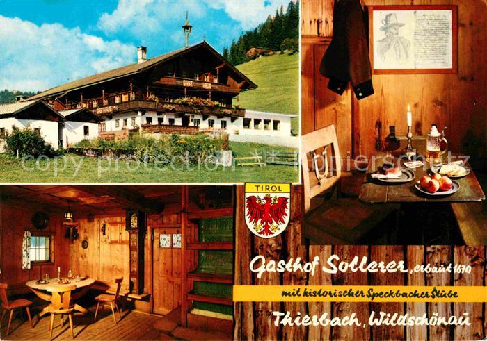 Thierbach Wildschoenau Gasthaus Sollerer