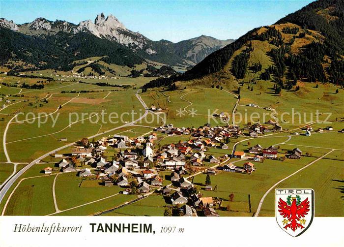Tannheim Tirol Fliegeraufnahme
