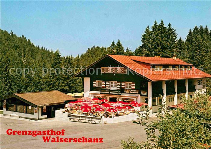 Riezlern Kleinwalsertal Vorarlberg Grenzgasthof Walserschanz