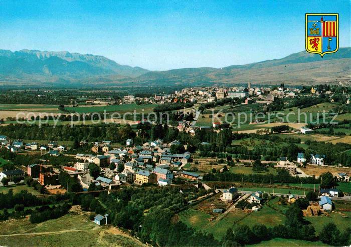 Bourg-Madame Fliegeraufnahme