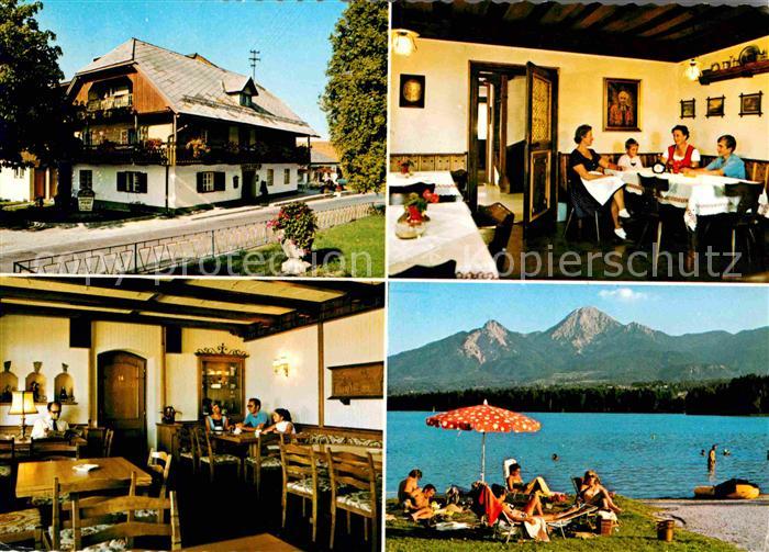 Drobollach Faaker See Gasthaus Post Partie am See