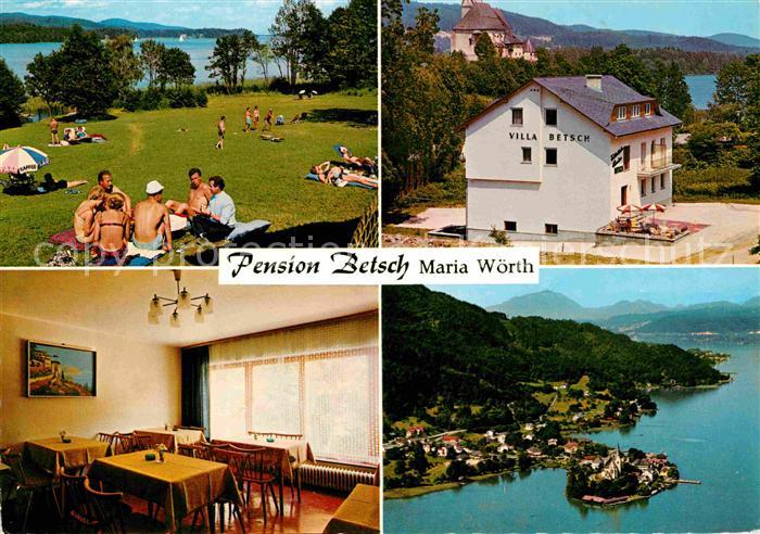 Maria Woerth Woerthersee Pension Betsch Strandbad Seepartie