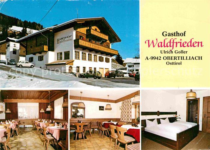 Obertillach Lienz Tirol Gasthaus Waldfrieden