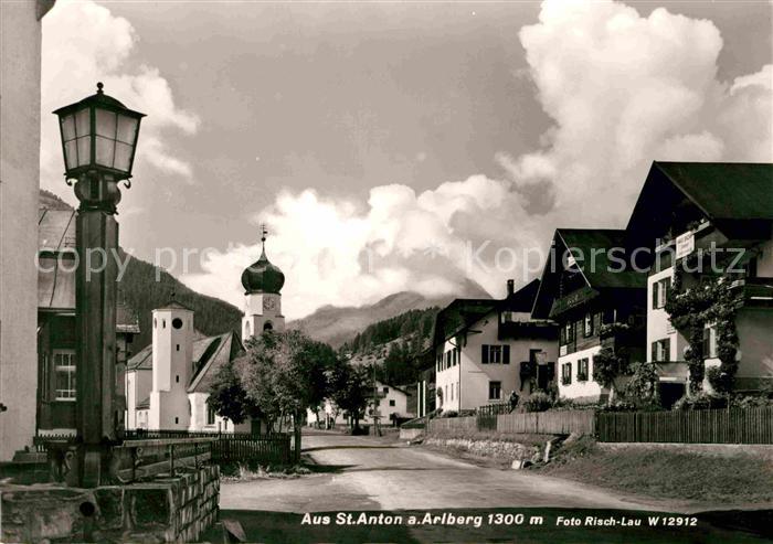 St Anton Arlberg Ortspartie